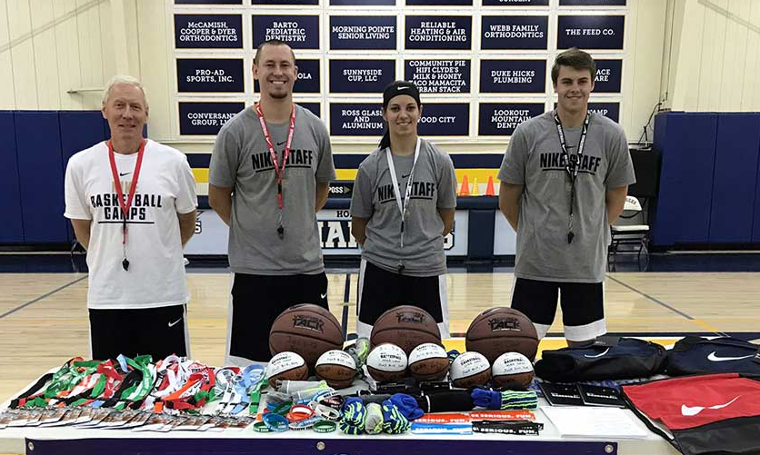 Nike Basketball Camp Graduation