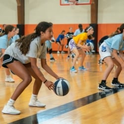 Doug Bruno Girls Basketball Camp at Lake Forest Academy