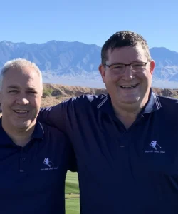 Raleigh Gowrie and Alan Greenwood - Travel Managers