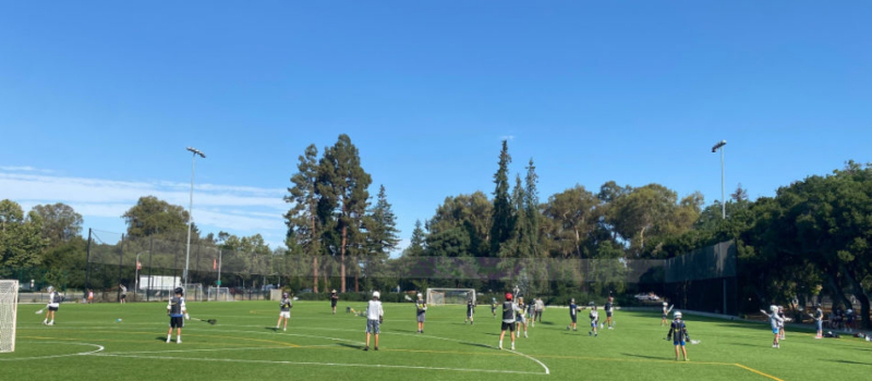 Palo alto nike lacrosse camp field