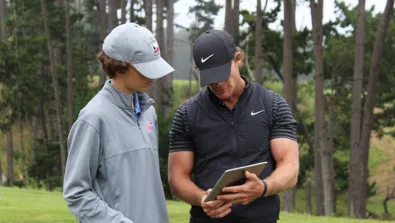 Pebble Beach Swing Instruction with Technology