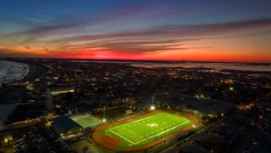 Ocean City Track Aerial