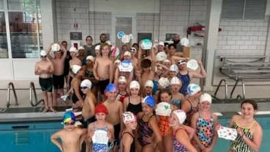 Carneige Mellon Swim photo Swim Caps