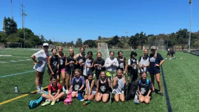 San Diego Nike Lacrosse Camp Girls Group Photo