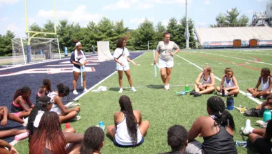 Howard Lacrosse Teaching Campers