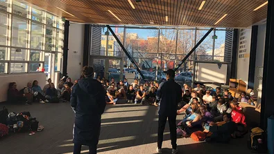 Cal Girls Water Polo Meeting