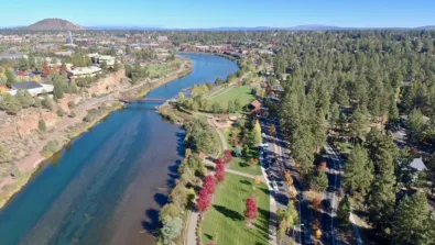 Bend Overhead View 1