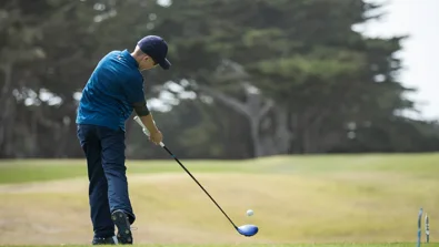 Nike Junior Golf Camp tee shot png