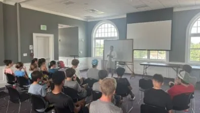 Nike Cross Country Camp at Amherst University Lecture2