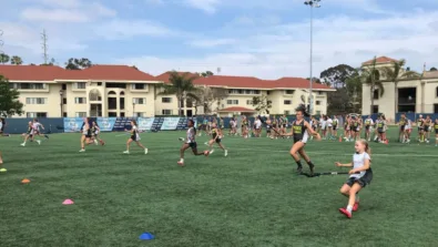 San Diego Nike Lacrosse Camp Running Drills