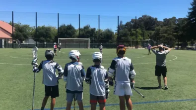 Stanford Boys Lacrosse Camp Drills