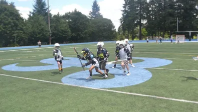 Lakeridge Boys Lacrosse Camp Running