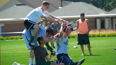 Xcelerate Lacrosse Camp Boys Fun Games