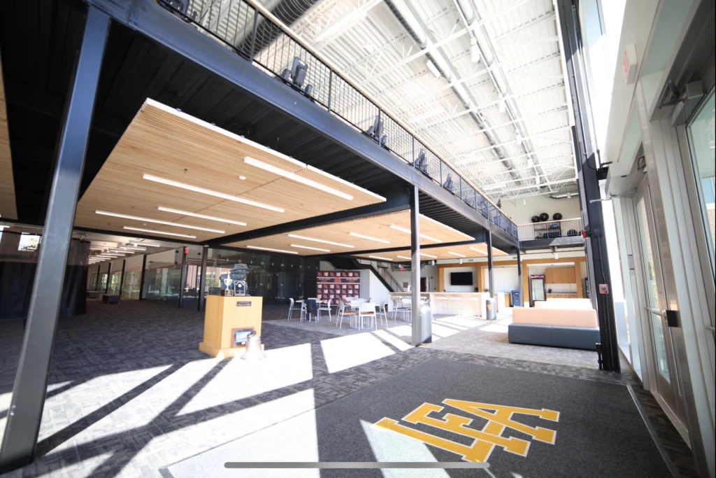 Inside the Rec Center