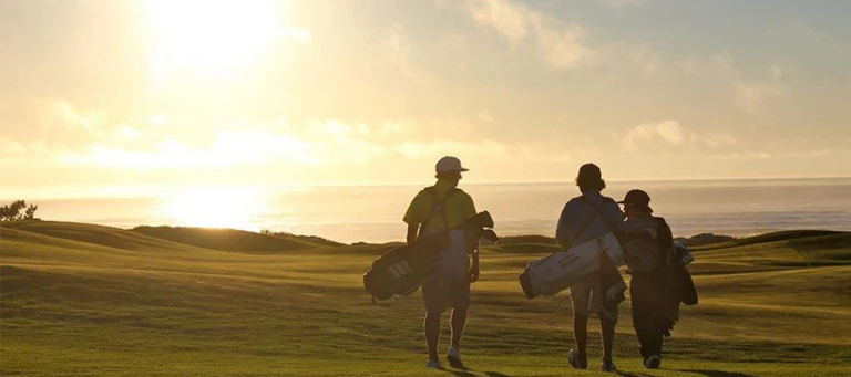Pebble Beach with Sunset