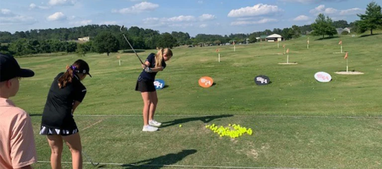 SHSU Driving Range Practice