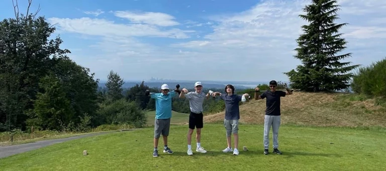 Seattle U Boys on Green