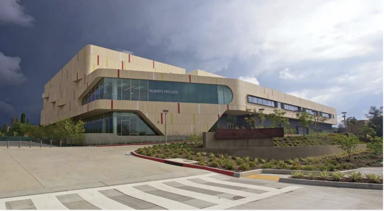 Roberts Pavilion South Side N Mills Ave Facing