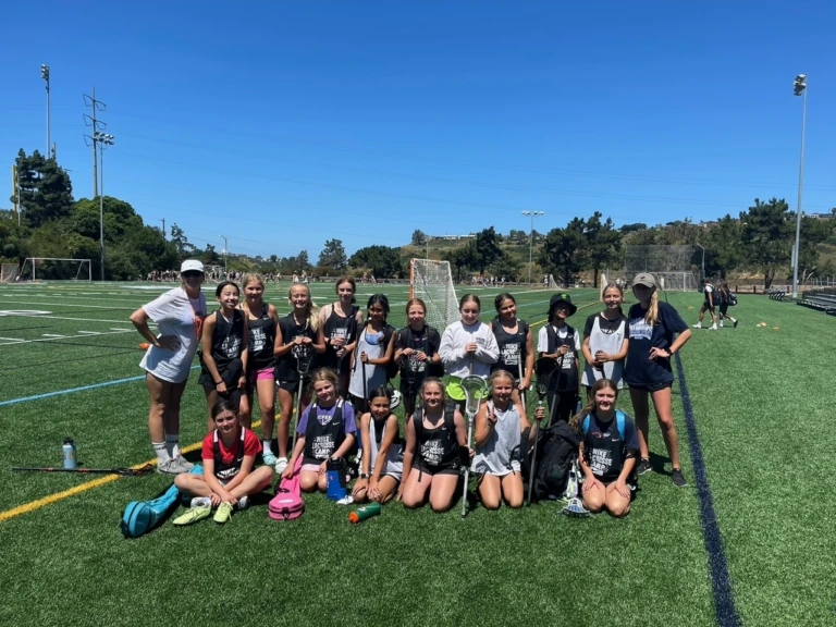 San Diego Nike Lacrosse Camp Girls Group Photo