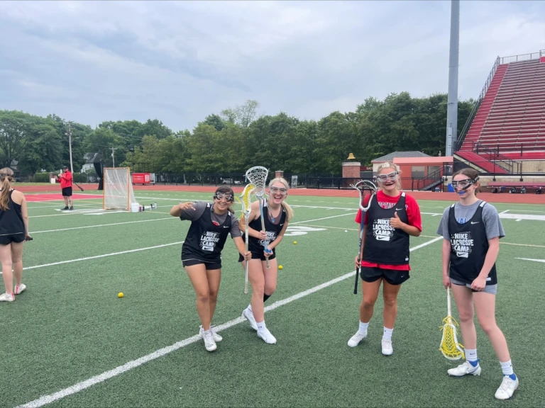 Nike Girls Lacrosse Otterbein Having Fun