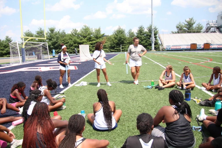 Howard Lacrosse Teaching Campers