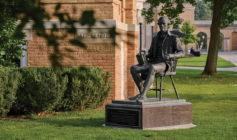 Hillsdale Statue 2