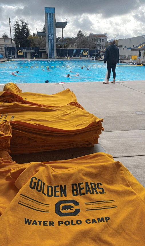 Cal Water Polo shirts