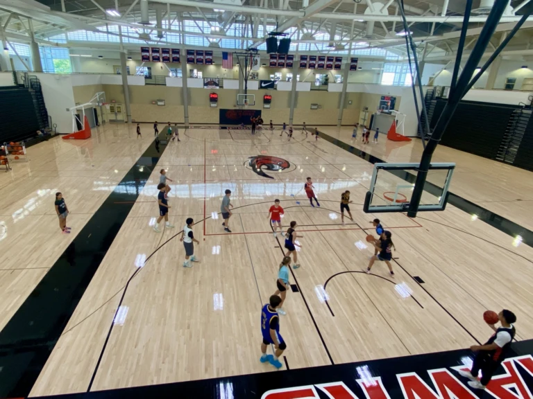 Full Court In Action