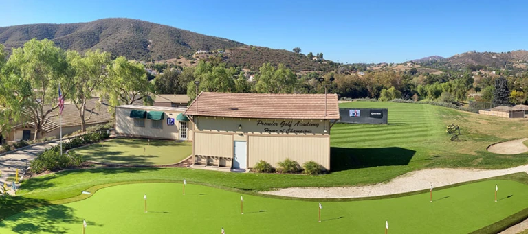 Premier golf academy facility
