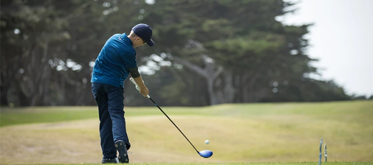 Nike Junior Golf Camp tee shot png