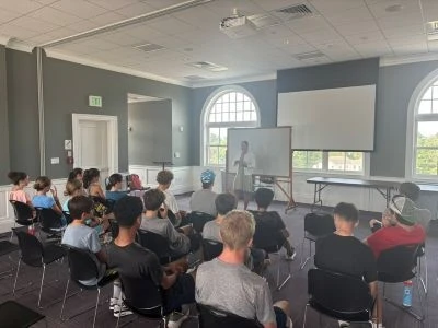 Nike Cross Country Camp at Amherst University Lecture2