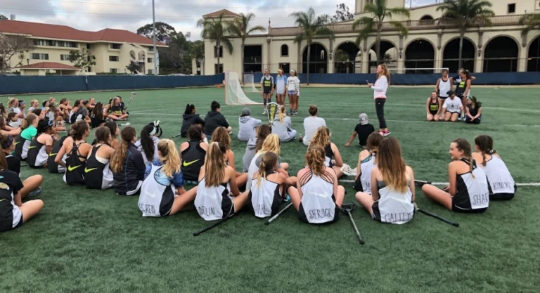 San Diego Nike Lacrosse Camp Coach Instruction