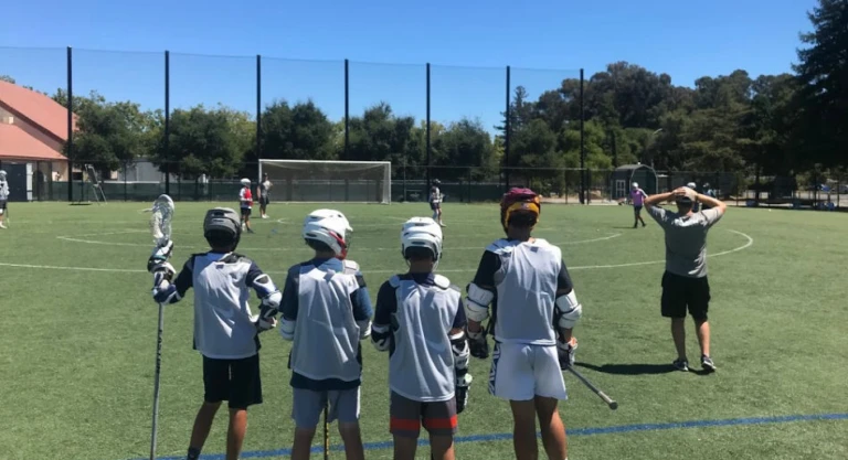 Stanford Boys Lacrosse Camp Drills