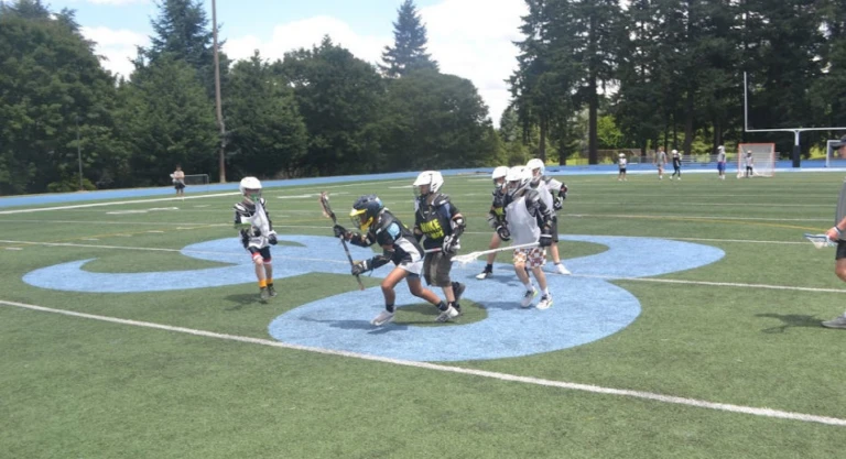 Lakeridge Boys Lacrosse Camp Running