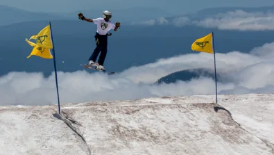 Windells Ski Camp camper learns first 360 above the clouds jpg