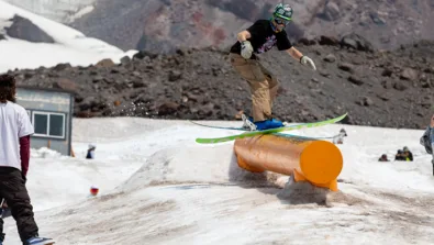 Windells Ski Camp coach films camper as they learn their first front 270 jpg