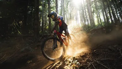 Milepost35 camper berm lighting