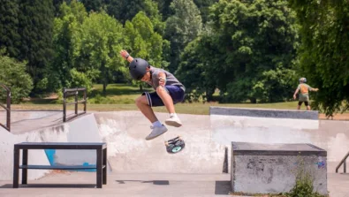 Seek NW Skate Camp skateboard camper