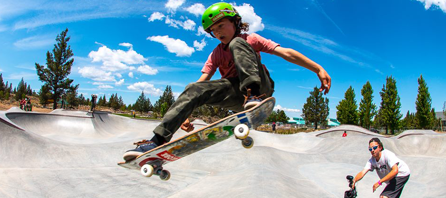 Grom air out of bowl seek skate camp jpg