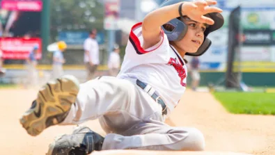 Nike Baseball Stock Image 4 Sliding