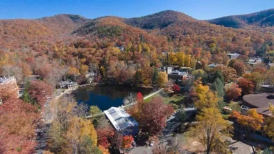 Montreat College Campus in Mountains