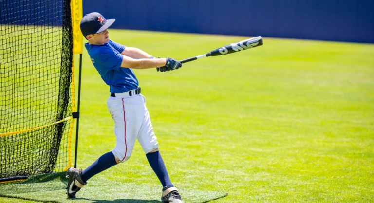 Nike Baseball Stock Image 5 Swinging