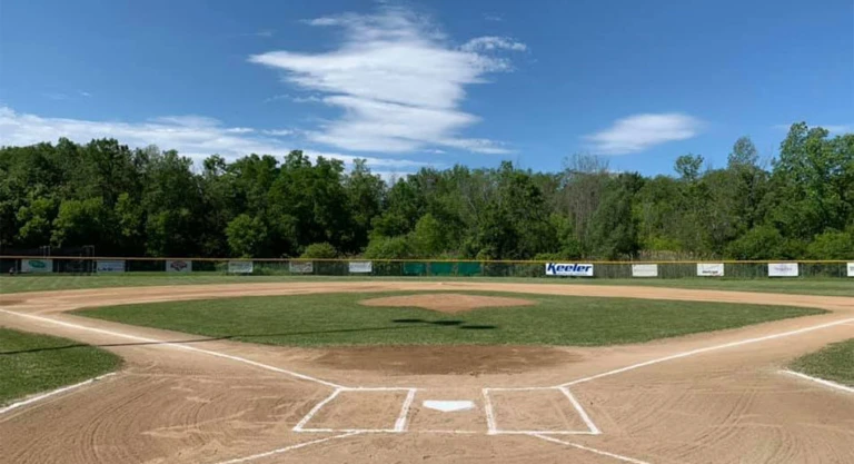 Boght Baseball Complex Field Behind Home Plate