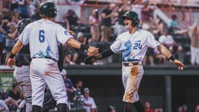 Boise Hawks Players Celebrating