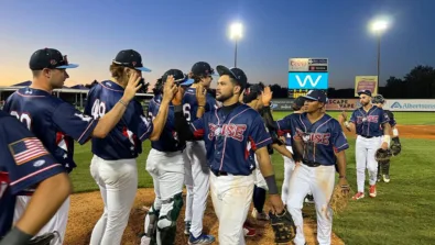 Boise Hawks High Five Line After Win