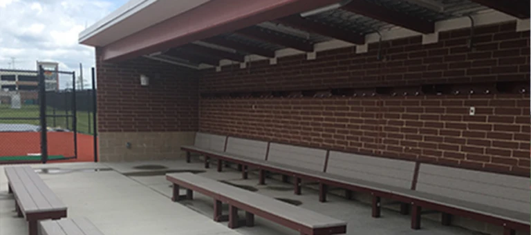 SG Baseball Dugout