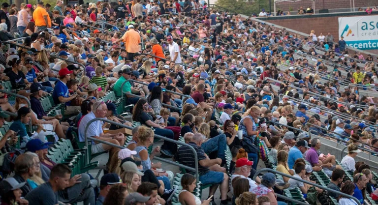 Lindquist Field Packed House