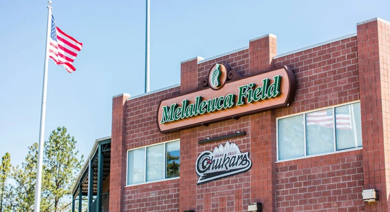 Melaleuca Field Front of Stadium 2