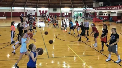 Wayland Mccracken Camp Passing Drill mccracken basketball camps in wisconsin
