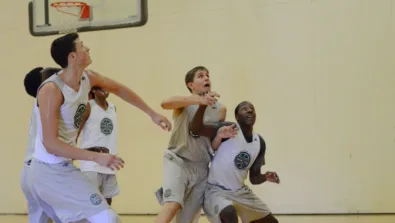 College Basketball Camp Game Time